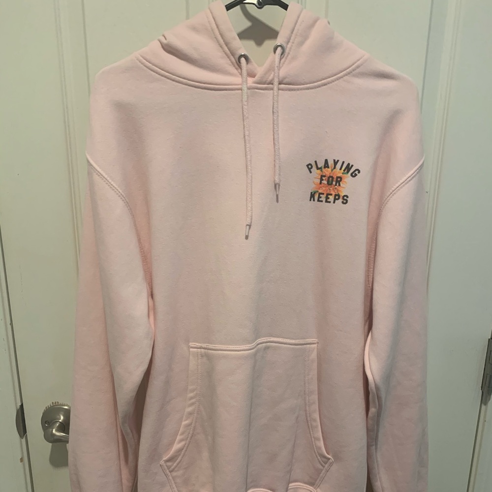 Mens Asphalt Playing For Keeps Pullover Hoodie